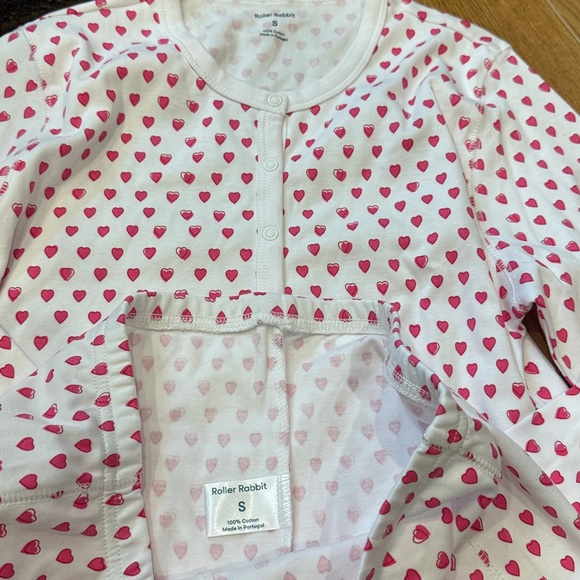 Roller Rabbit Heart PJS- NWOT - Picture 9 of 9